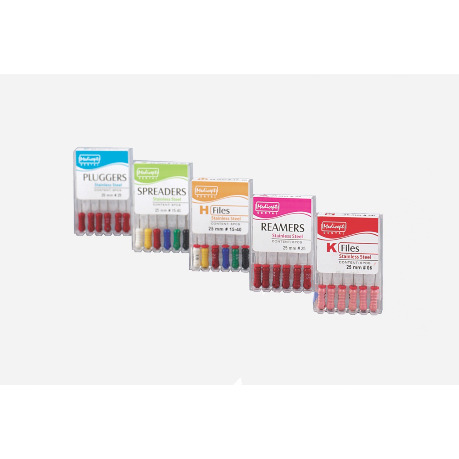 Medicept H - пили 6 броя размери 015-080