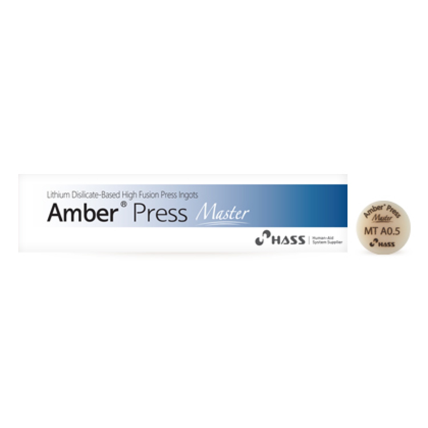 AMBER PRESS Master  - литиево-дисиликатна високотопима прес керамика НТ A 0.5