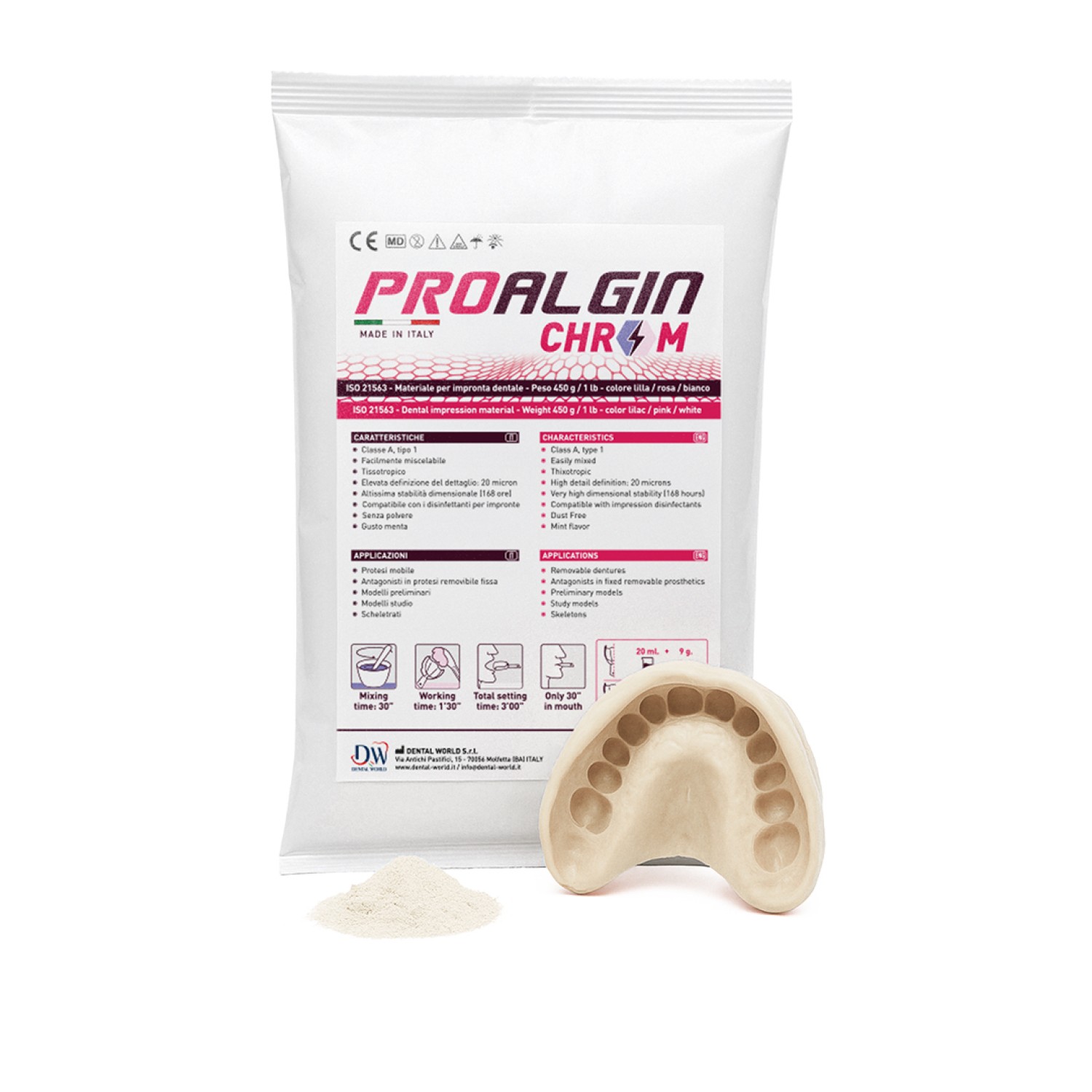 Pro Algin Crom 450 g - хроматичен алгинат