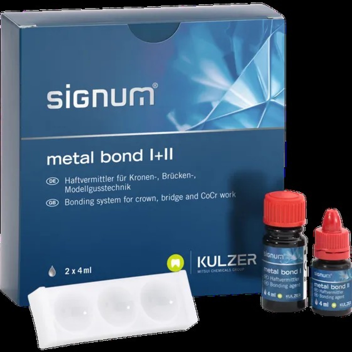Signum metal bond set – Свързващ агент за корони, мостове и частични протези