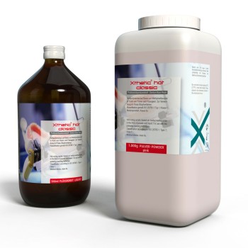 Xthetic® hot - топлополимеризираща пластмаса 1000 грама