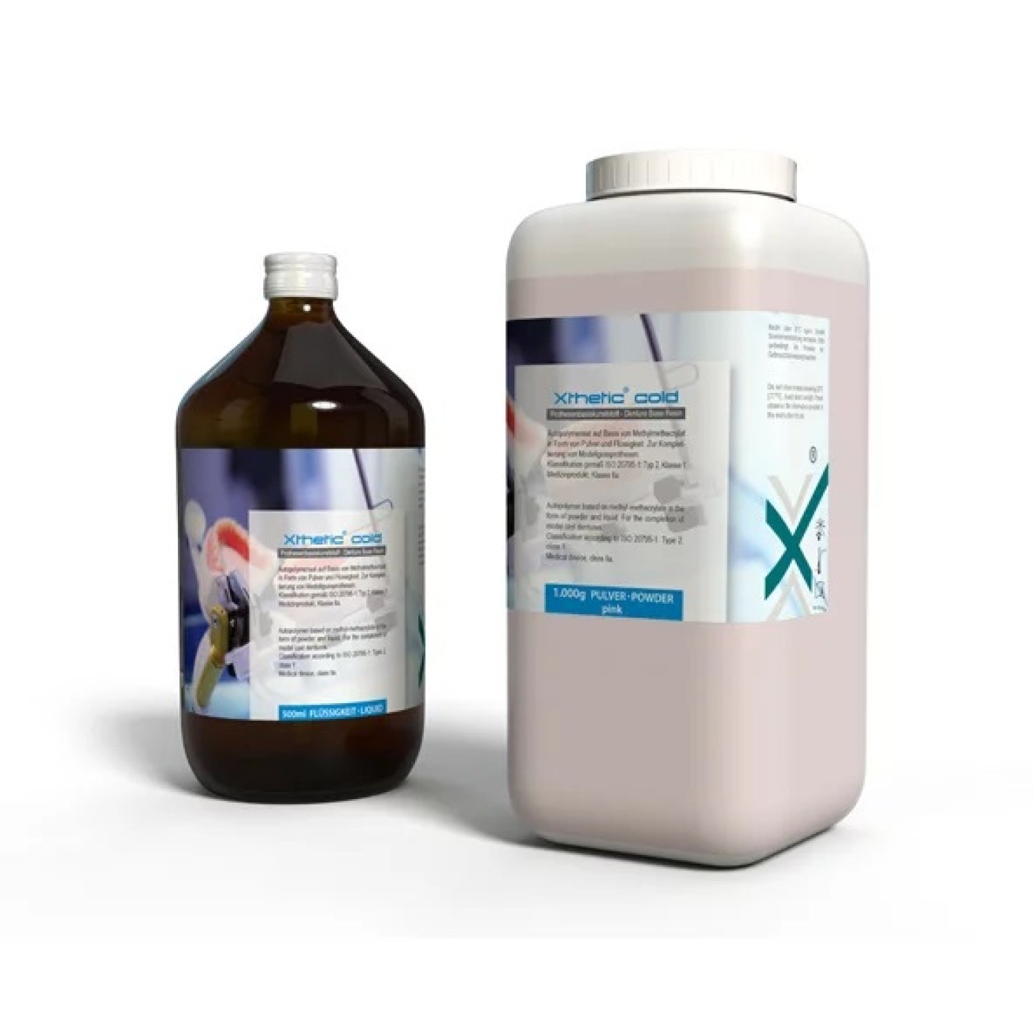 Xthetic® cold extra - 80 мл студенополимеризираща пластмаса 