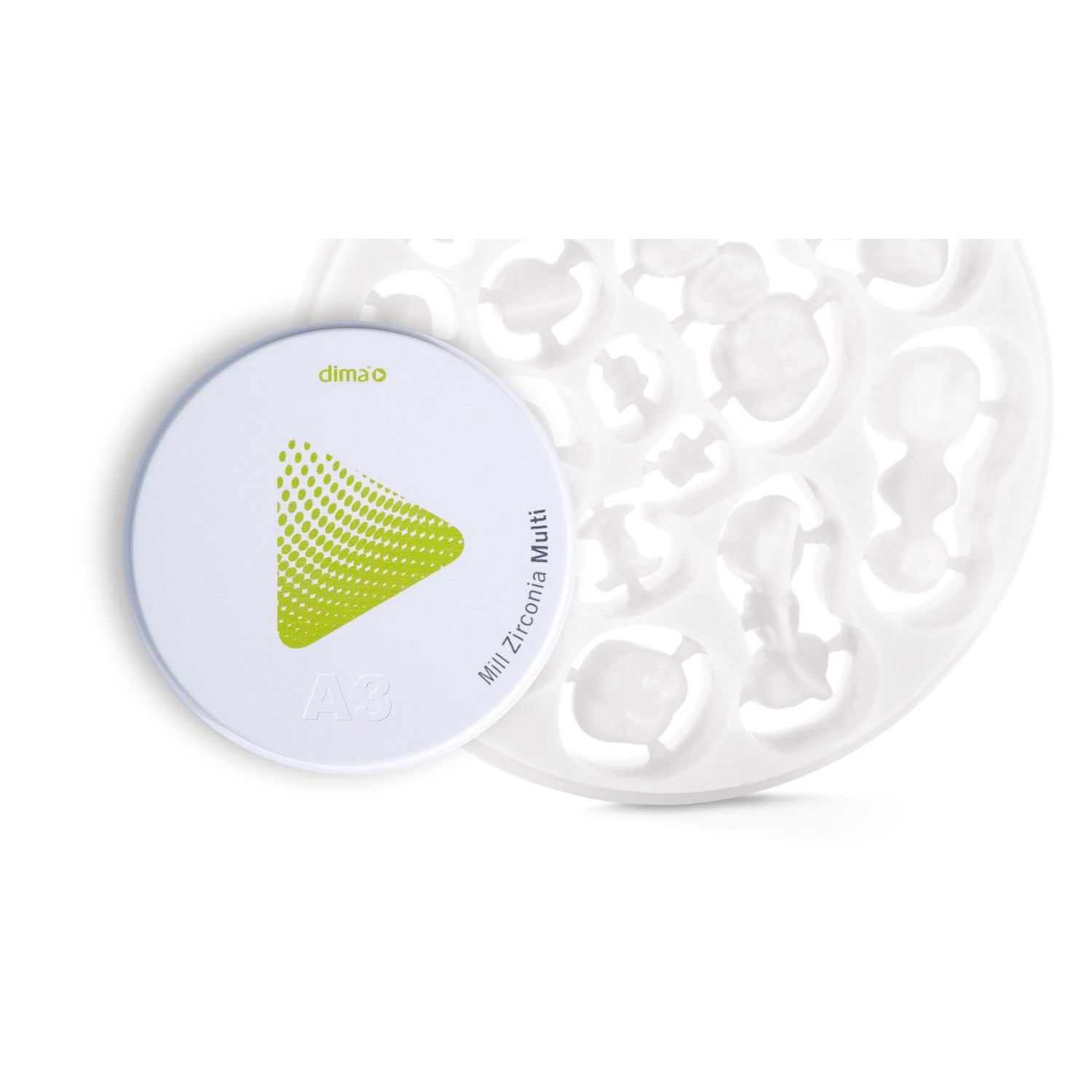 Dima Mill Zirconia Multi  - Kulzer dental циркониеви дискове 18 mm