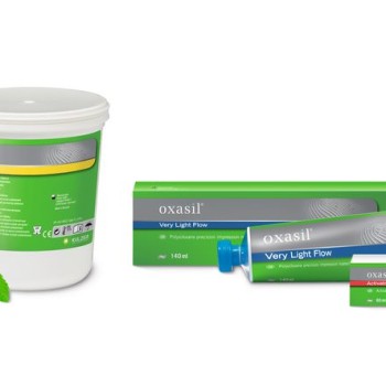 Oxasil комплект /900 ml+Light flow 140ml+Activator 60 ml/+ Alligat 453 g /алгинат/