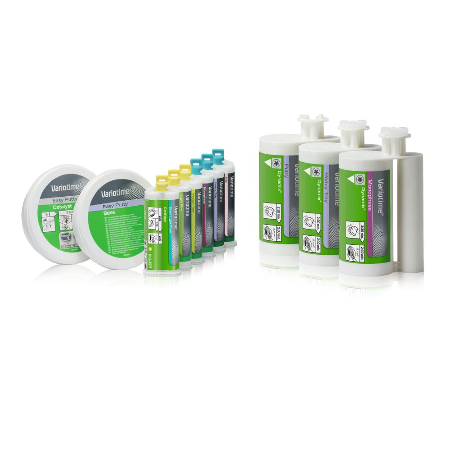 Variotime Putty 600ml + Variotime 3 картуши х 50ml  вискозитет по избор