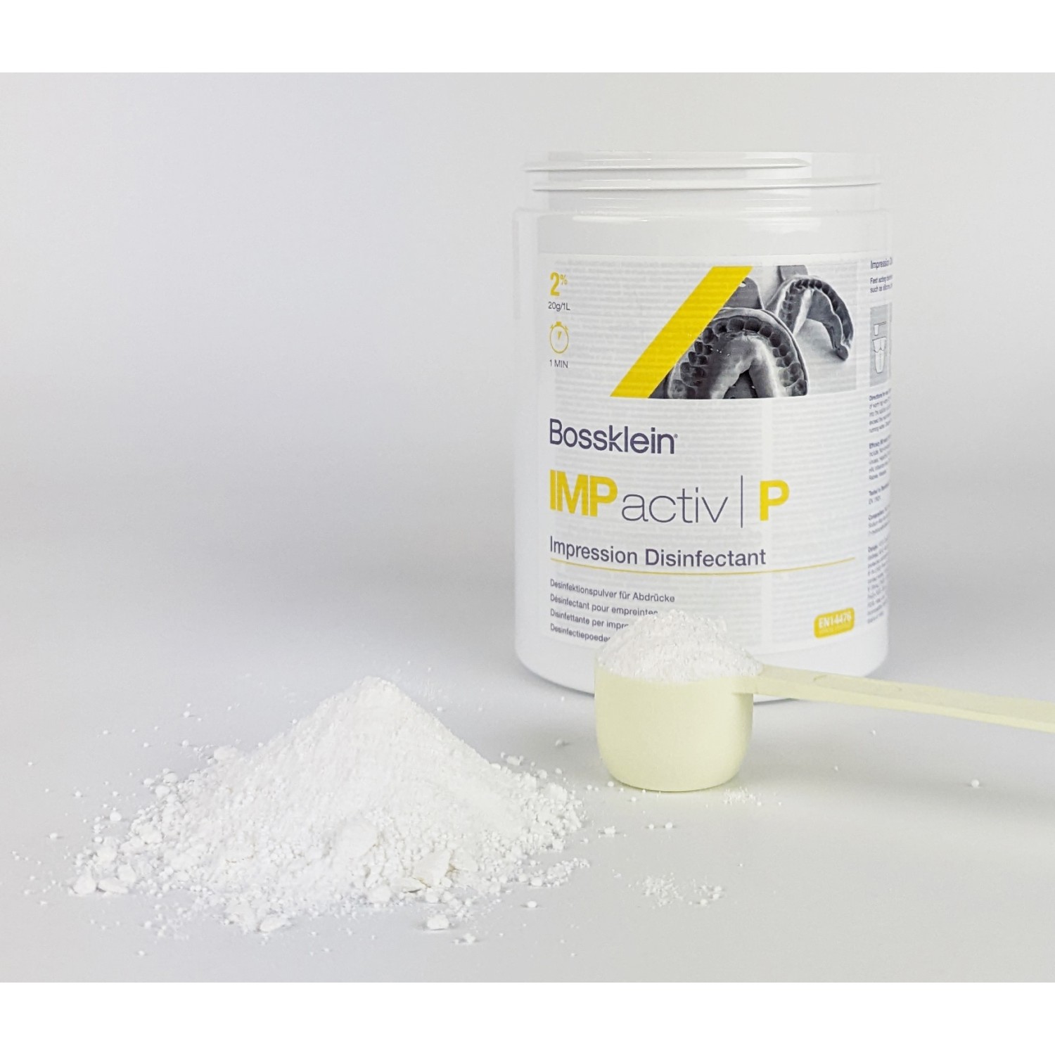 Bossklein IMPactiv P Powder - дезинфектант за отпечатъци прах 700 г 