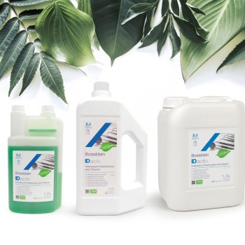 Bossklein IDactiv Instrument Disinfectant 2.5 л за едър, дребен и ендодонтски  инструментариум