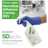 Bossklein SD active с Alcohol  - 1 литър готов разтвор за повърхности аромат на лимон
