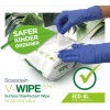 Bossklein  V-WIPE Zero ECO-XL wipes - биоразградими кърпички за най-високо ниво на дезинфекция 100 бр
