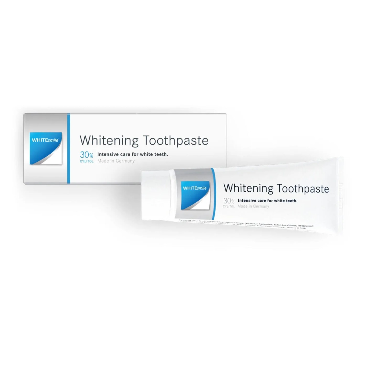 Whitesmile Easy kit - комплект за домашно избелване с готови шини+White smile паста за зъби