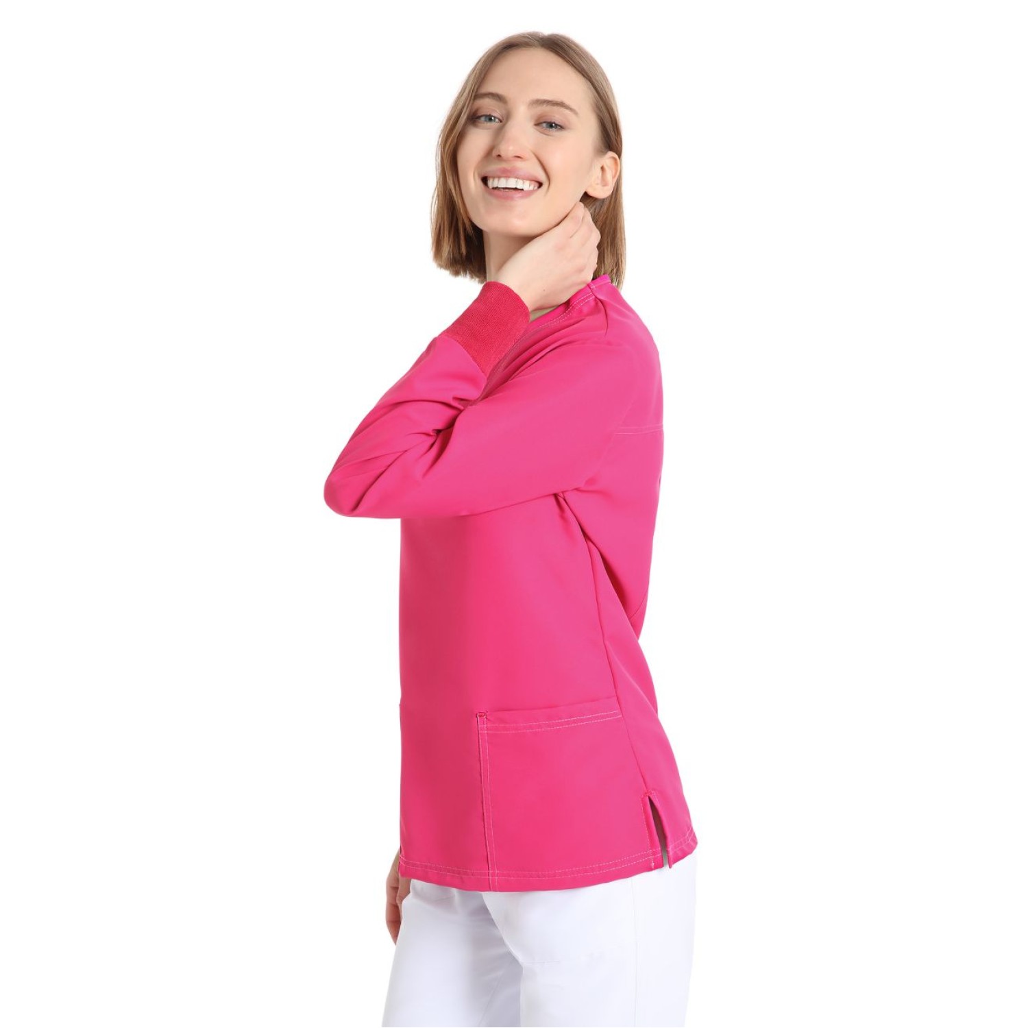 Туника Power women с дълъг ръкав - розова