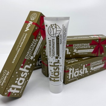 Flash Christmas edition 50ml - коледна паста за зъби с вкус на канела