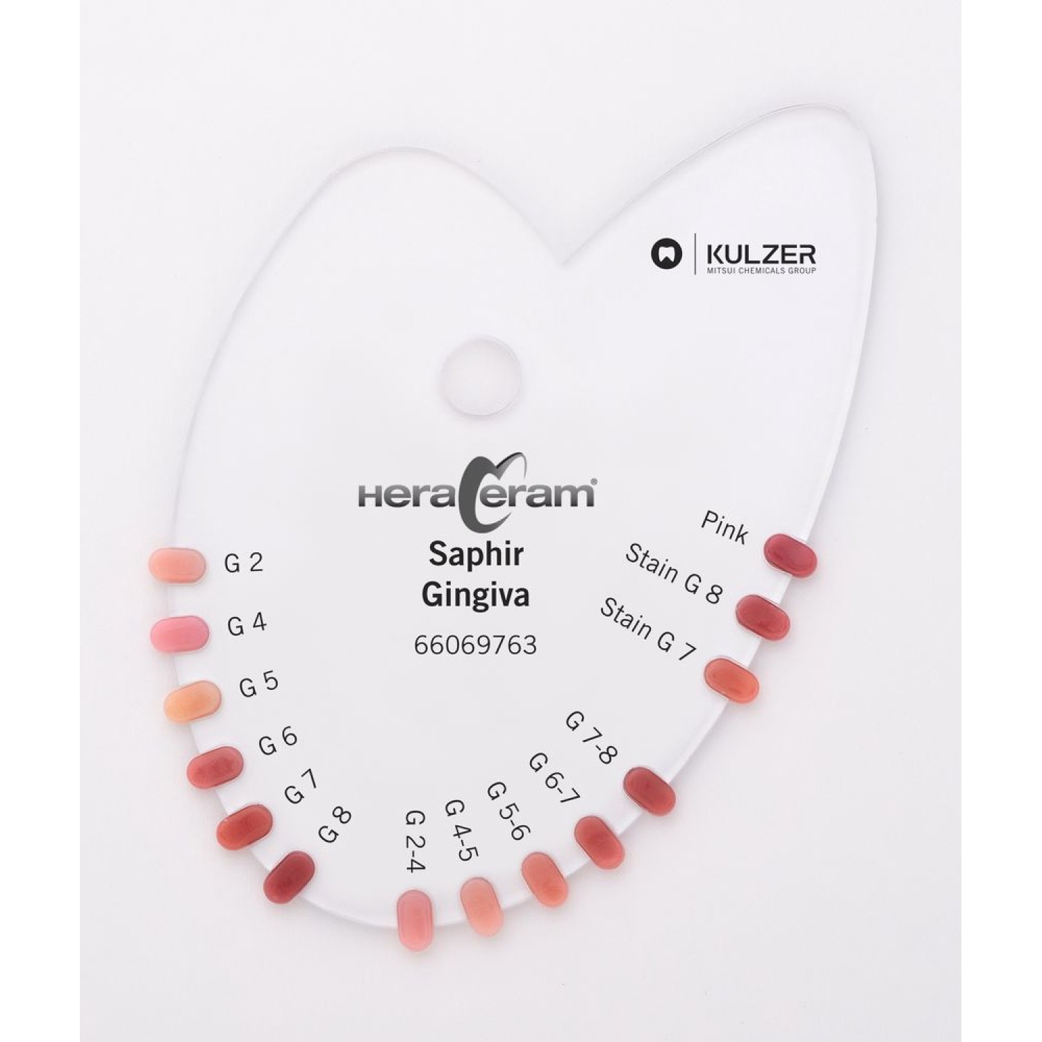 Heraceram Zirconia 750 Gingiva set