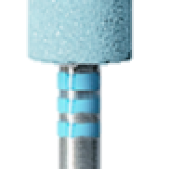 CeraGlaze - полирни гуми  за керамика, циркониев оксид, литиев дисиликат и титан  - син абразив  пламък