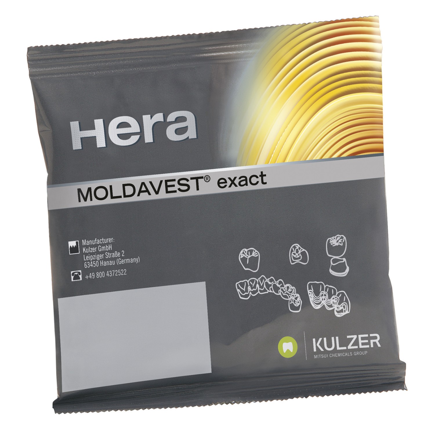 Moldavest Exact - фина опаковъчна маса 160 g